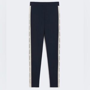 TECHNICAL JERSEY LEGGINGS - NAVY